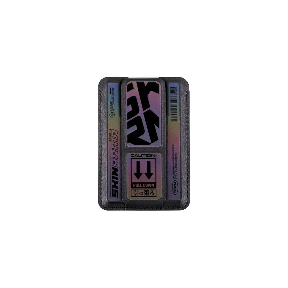 SkinArma Kado Kira Kobai Holografik Tasarımlı Standlı Deri Görünümlü Kartlık SkinArma Kado Kira Kobai Holografik Tasarımlı Standlı Deri Görünümlü Kartlık